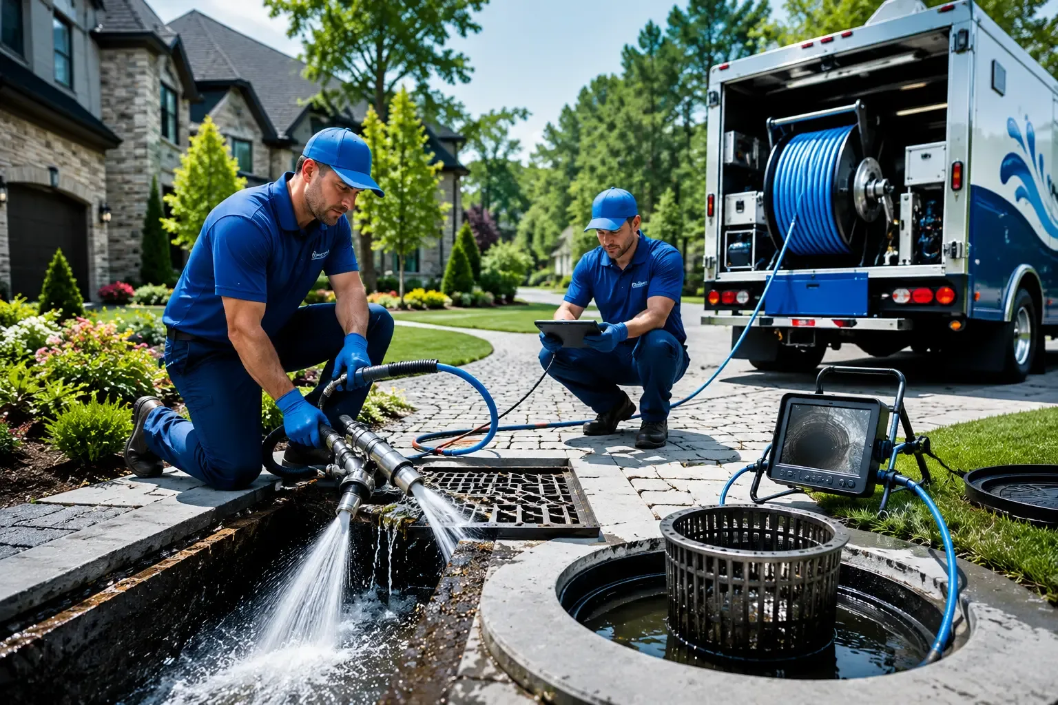 Local outdoor drain cleaning professionals in Del City, OK